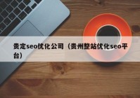 贵定seo优化公司（贵州整站优化seo平台）